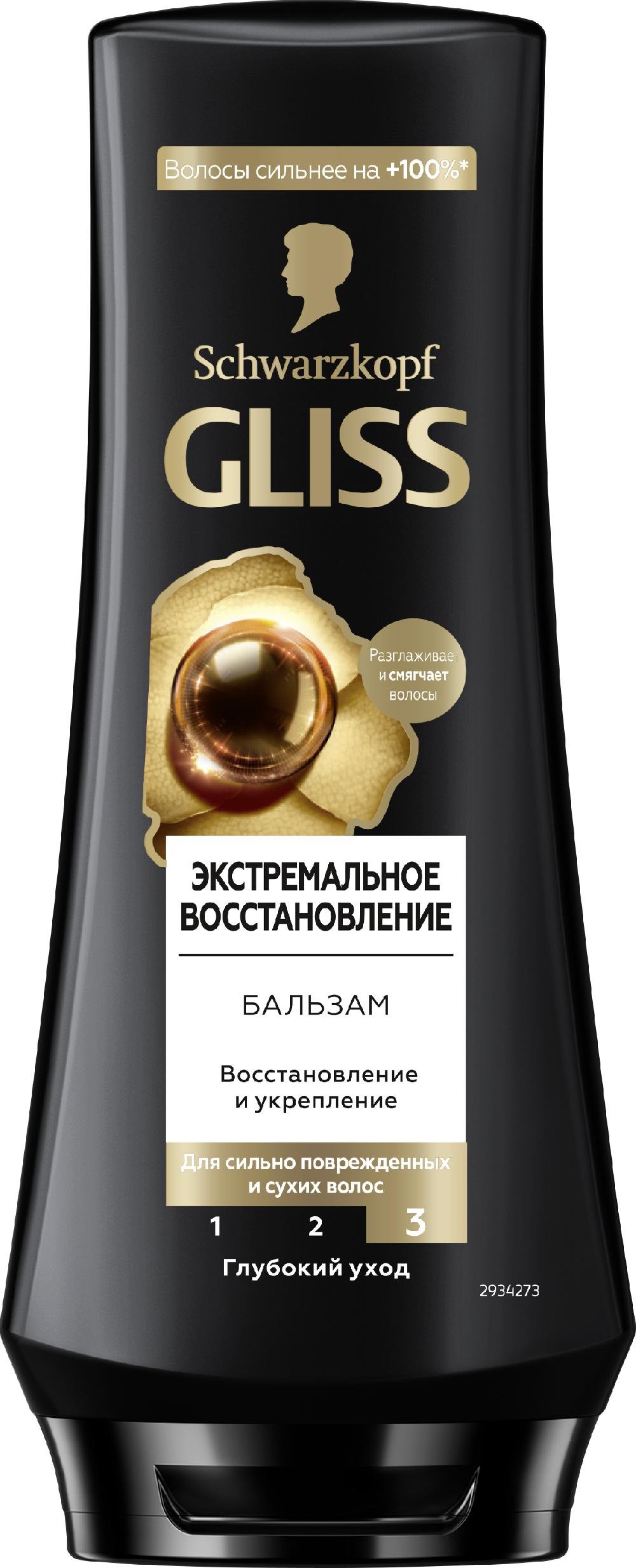 Gliss Kur Экстрем. восстановление Бальзам, 200мл 