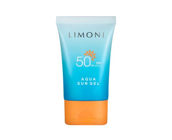 LIMONI Солнцезащитный крем-гель SPF 50+РА++++  Aqua Sun Gel 50ml