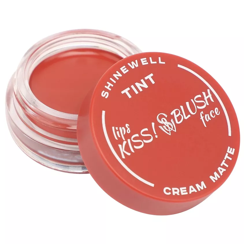 Shinewell Тинт матовый для губ и щек Tint  blush 03