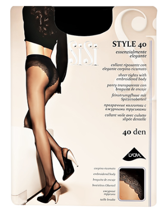 Sisi Колготки Style 40 Nero 5