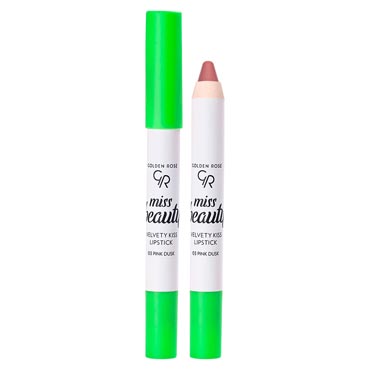 Golden Rose карандаш-помада MISS BEAUTY VELVETY KISS LIPSTICK 03 PINK DUSK