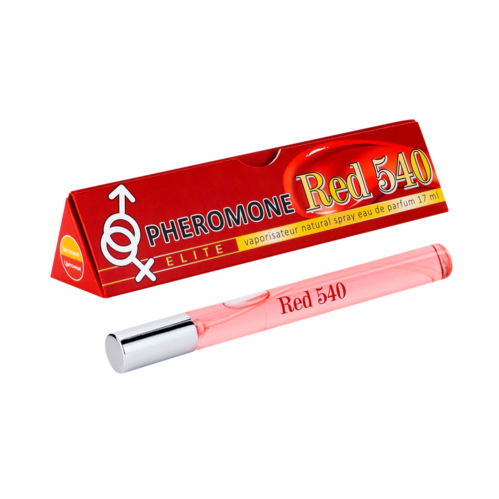 Elite Ручки п/в с феромонами Red 540 17ml /ж (4165)