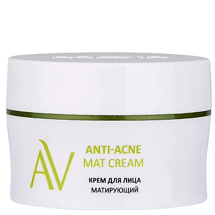 ARAVIA Laboratories Крем для лица матирующий Anti-Acne Mat Cream, 50 мл