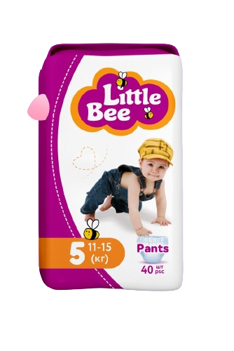 Little Bee Baby Training pants Junior-40 pcs детские подгузники трусики