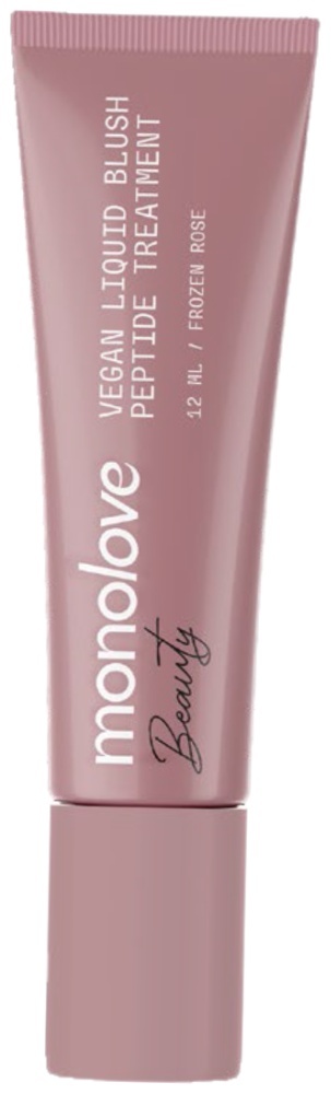 ***MONOLOVE Жидкие румяна с пептидами FROZEN ROSE, 12 МЛ