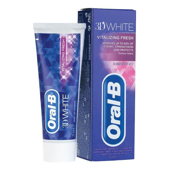 Oral_B Зубная паста Pro-3D White Бережная Мята 75мл