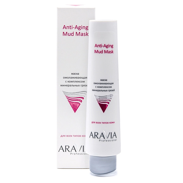 ARAVIA Professional Маска омолаживающая с комплексом минеральных грязей Anti-Aging Mud Mask, 100