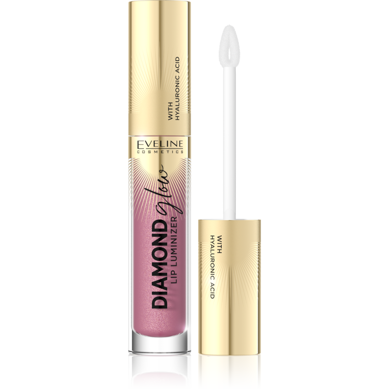 Eveline Блеск для губ с гиалуроновой кислотой  №05 серии DIAMOND GLOW LIP LUMINIZER 4,5мл