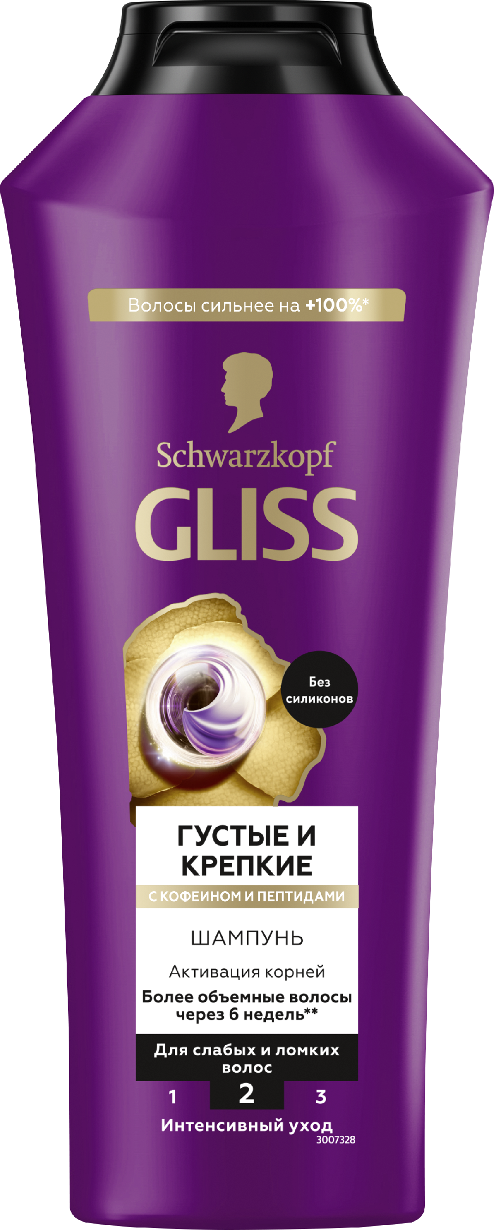 Gliss Густые и Крепкие Шампунь, 400мл
