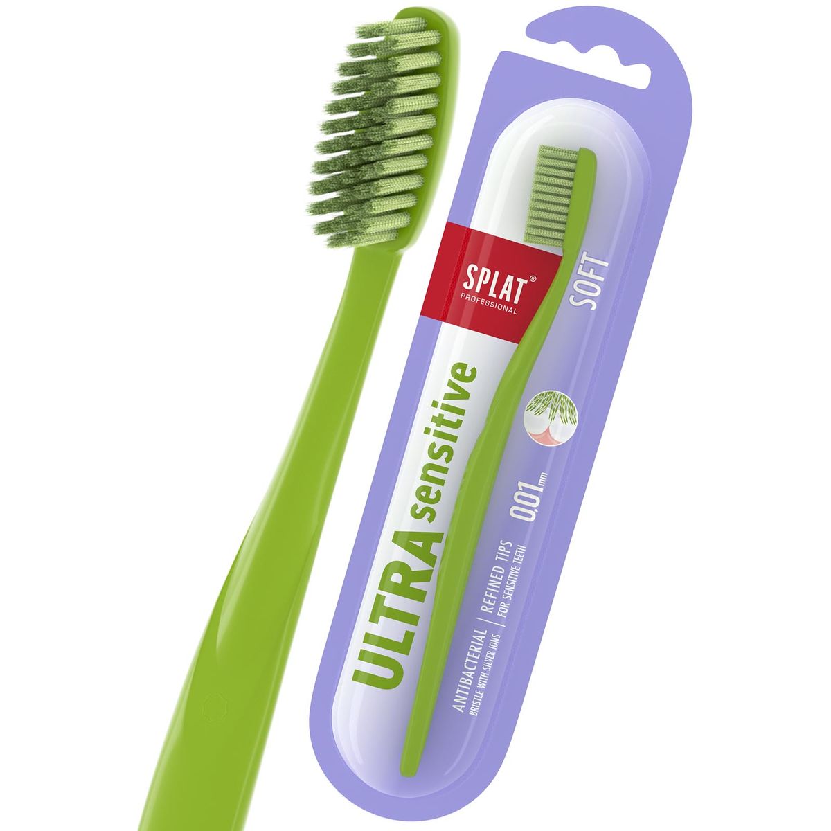 Splat Зубная щетка ULTRA SENSITIVE мягкая RU-CIS(20)
