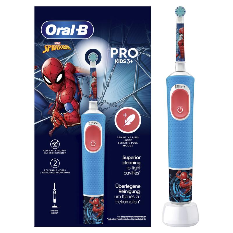 ORAL_B Электрическая зубная щетка (3+ лет) D103.413.2K Spiderman тип 3708