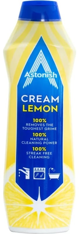 Astonish Очиститель-крем для кухни и ванной комнаты с ароматом лимона 500мл 2370