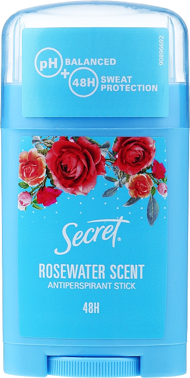 SECRET Твердый антиперспирант Rosewater scent 40мл