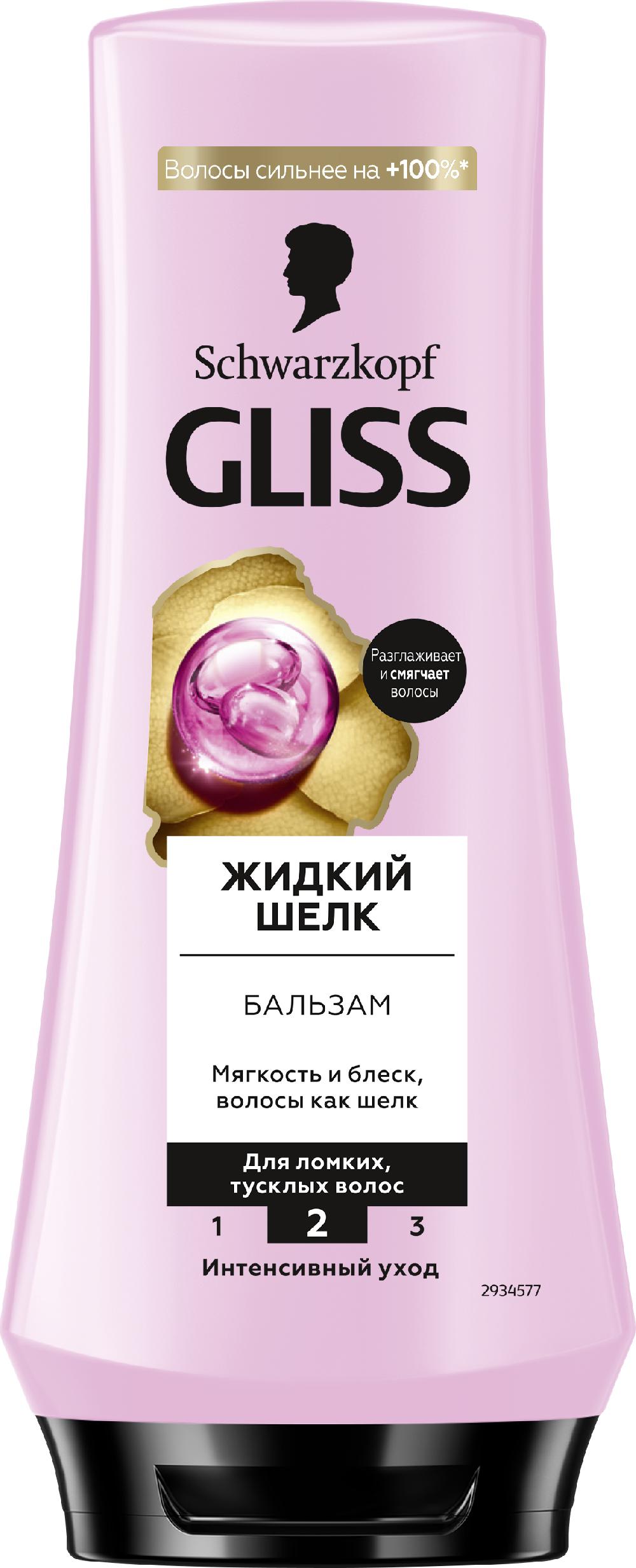 Gliss Kur Жидкий Шелк Бальзам, 200мл