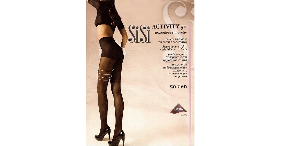 Sisi Колготки Activity 50 nero 3