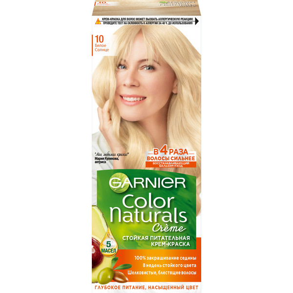 Garnier Краска Color Naturals №10 Белое солнце