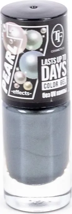Triumf лак для ногтей "Color Gel PEARL" тон 336, 8мл "Black pearl/Черный перламутр" (4211)