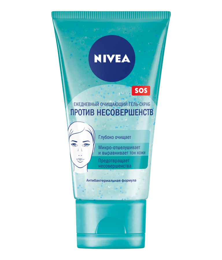 Nivea Пиллинг-гель для глубокого очищения для молодой кожи 150мл