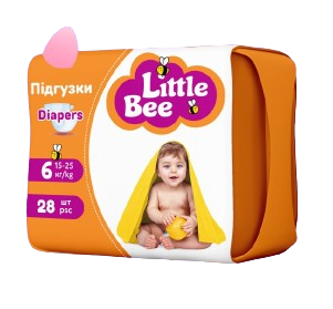 Little Bee Baby diapers X Large-28  pcs детские подгузники