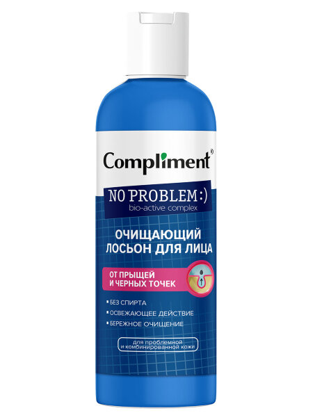 Compliment NO PROBLEM Очищающий лосьон для лица 200 мл