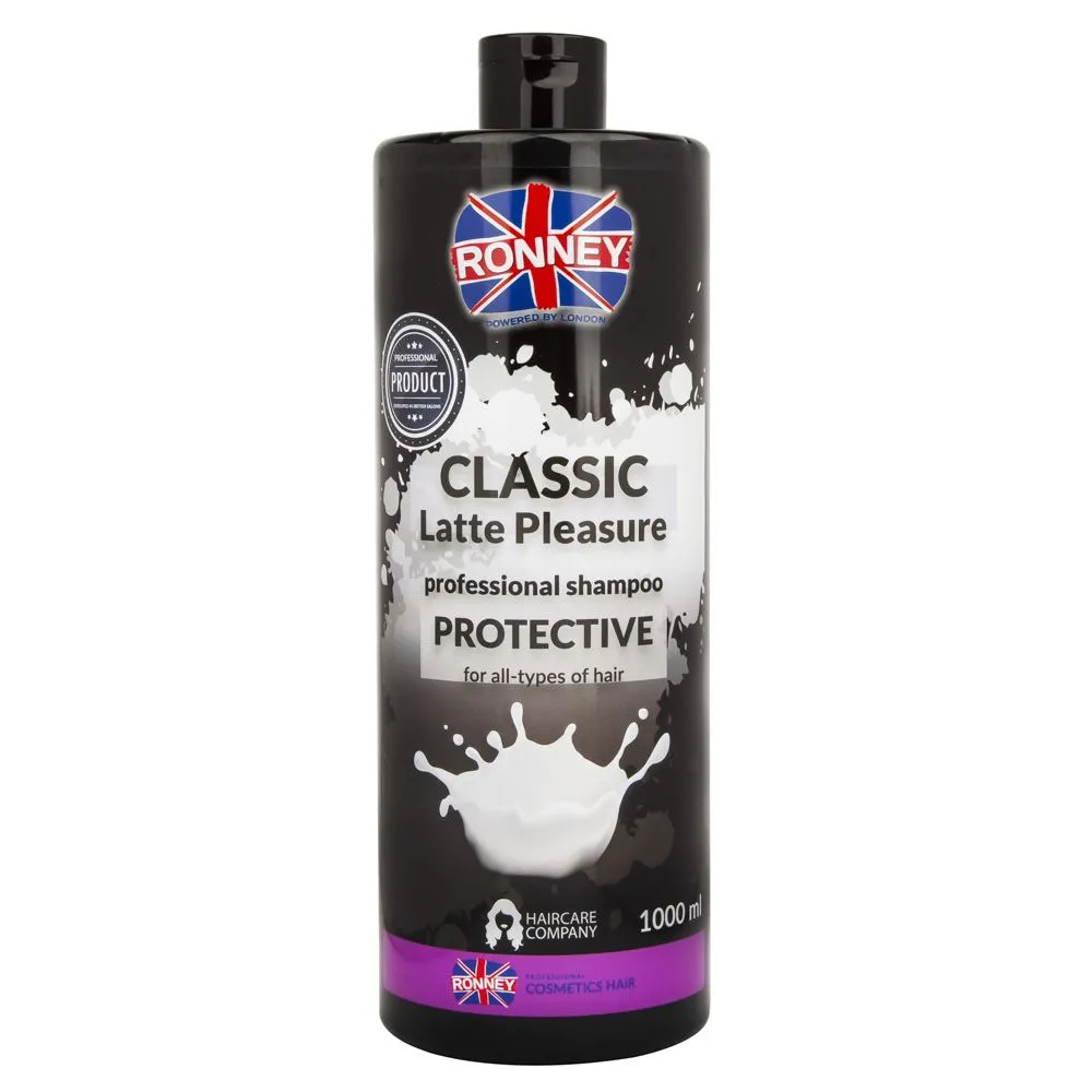 Ronney Professional Shampoo Защитный шампунь для всех типов волос Latte 1000 мл PCH (851694)
