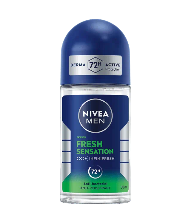 Nivea Антиперспирант MEN Fresh Sensation 50мл ролик