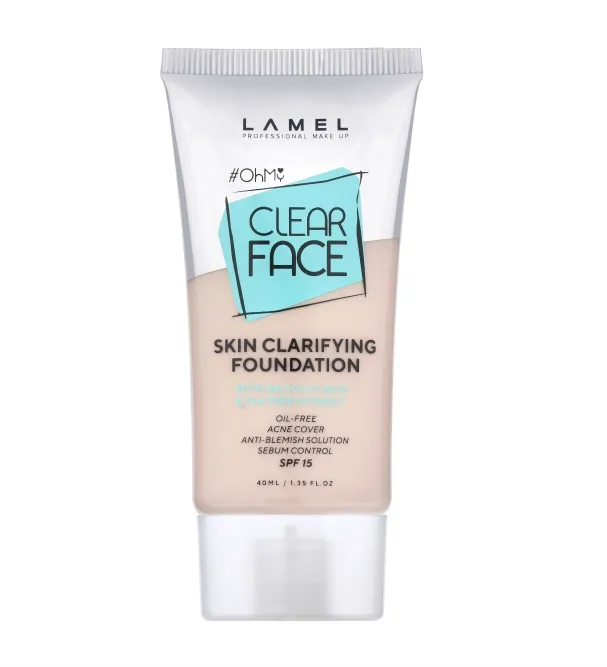 Lamel professional Тональный крем OhMy Clear Face тон 401