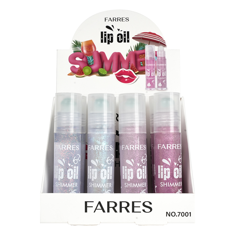 Farres 7001 Блеск для губ Lip Oil Shimmer mix (*12*720)