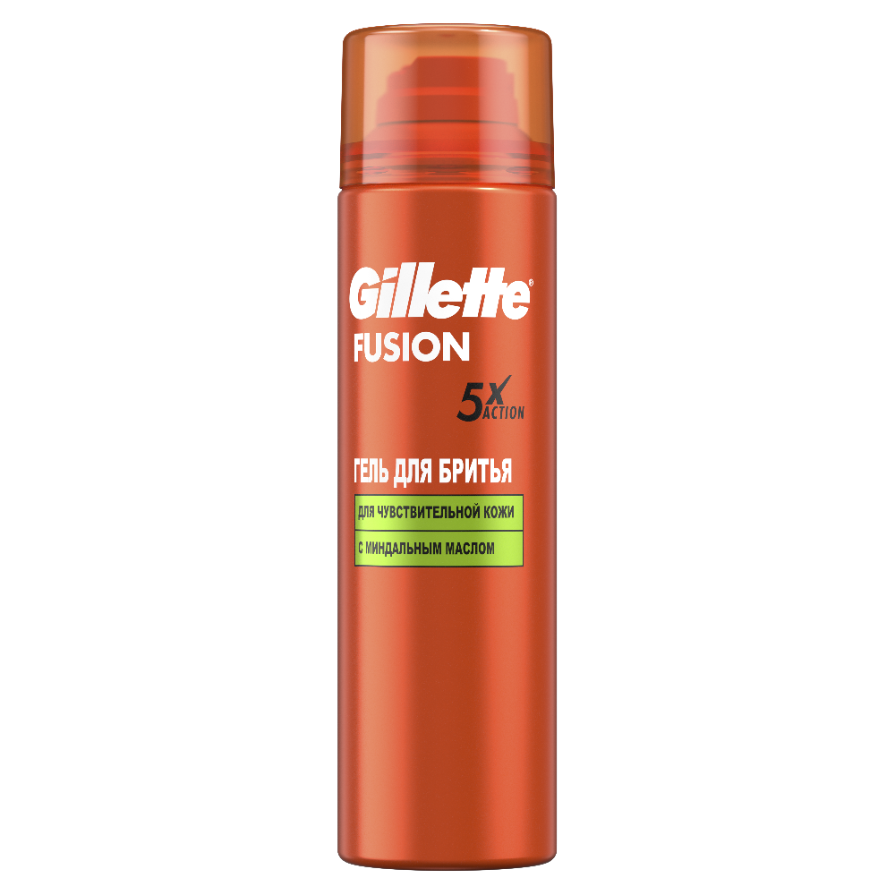 Gillette Fusion Гель для бритья для чувствительной кожи 200мл