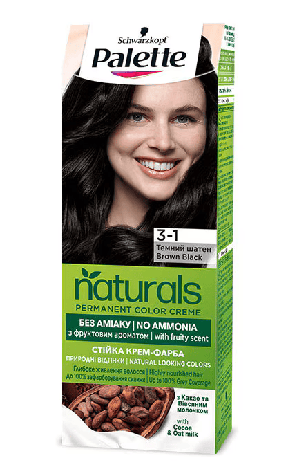 Palette Naturals 3-1 Роскошный каштан