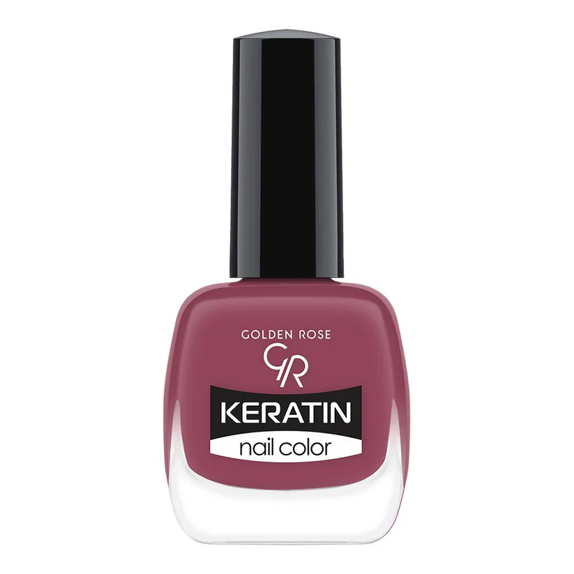 Golden Rose Лак для ногтей KERATIN NAIL COLOR №63