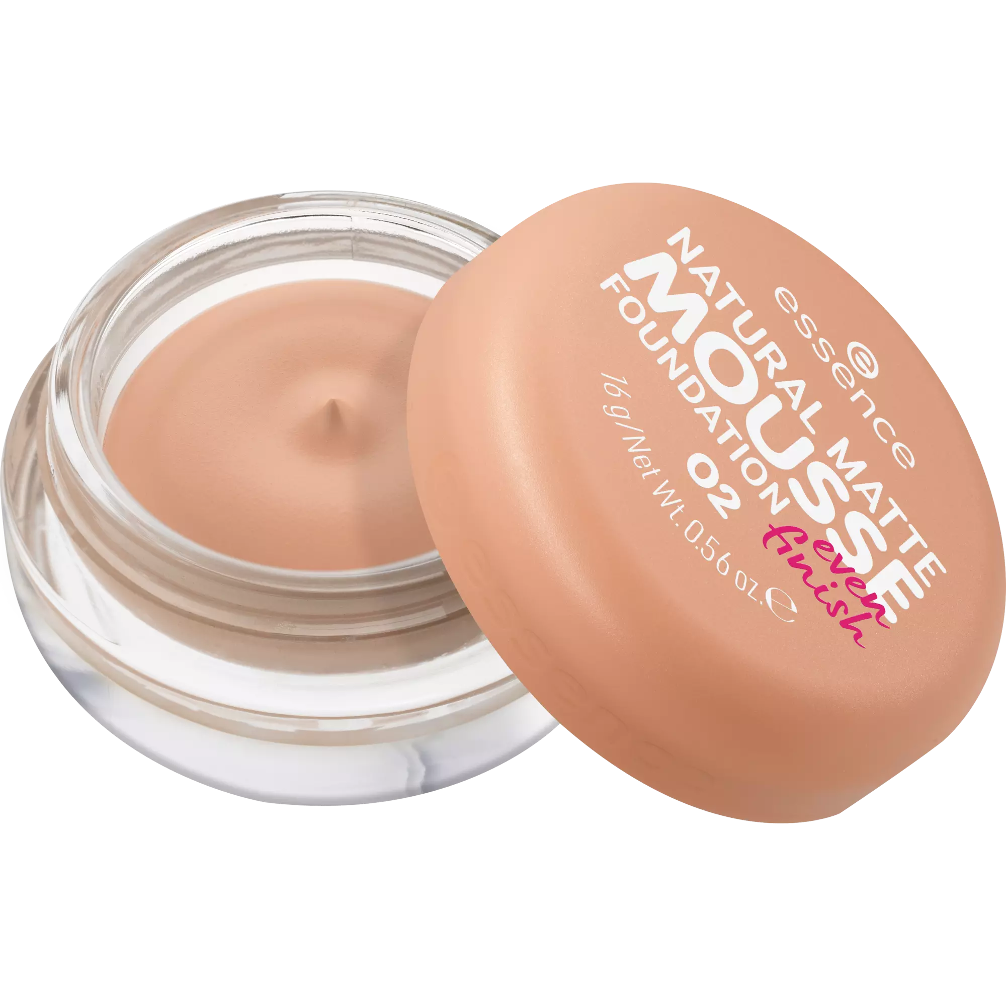 Essence Тональный мусс NATURAL MATTE MOUSSE FOUNDATION 02
