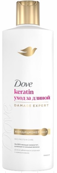 Dove Кондиционер Уход за длиной, 350 мл