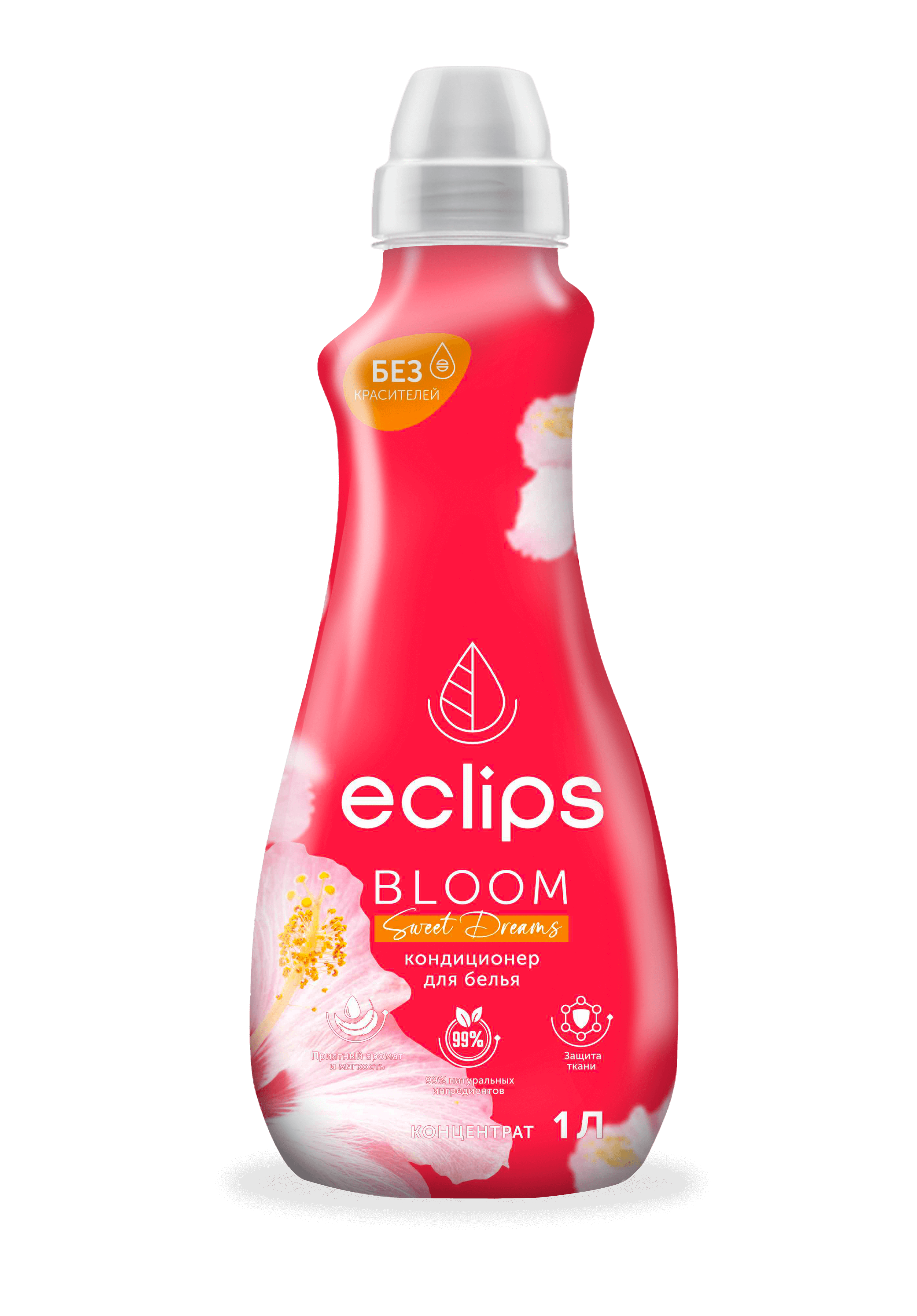 Eclips Кондиционер для белья Bloom Нежность розы Sweet Dreams 1л