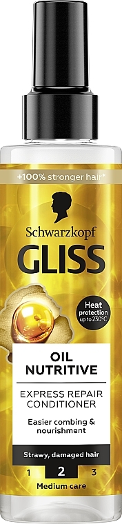 Gliss Kur Экспресс-кондиционер Oil Nutritive 200мл питание