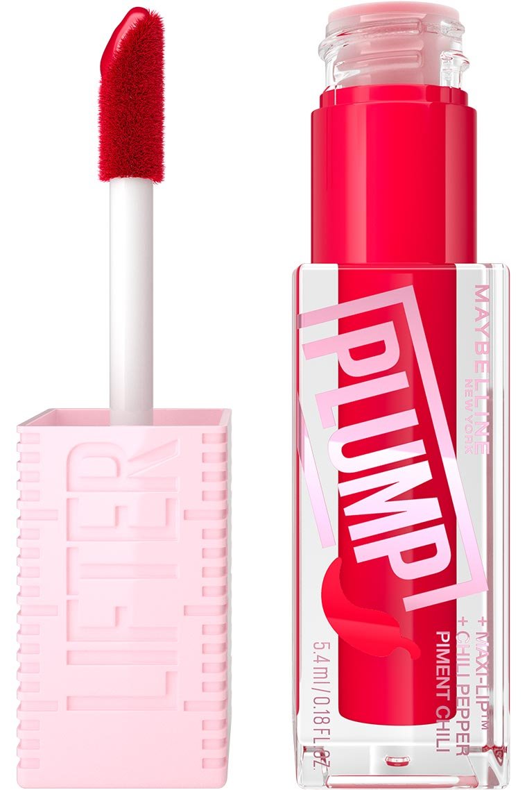 Maybelline Блеск для губ Lifter Plump #004 red flag