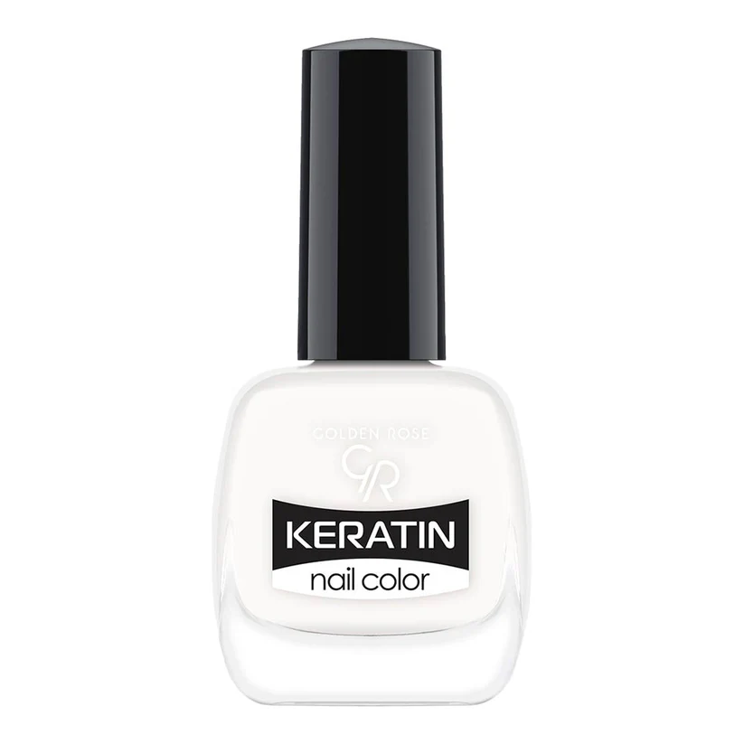 Golden Rose Лак для ногтей KERATIN NAIL COLOR №02