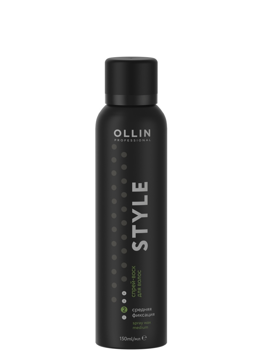 Ollin STYLE Спрей-воск для волос средней фиксации 150мл