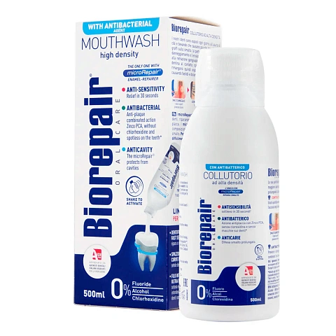 Biorepair Ополаскиватель для полости рта Mouthwash Collutorio 500 мл