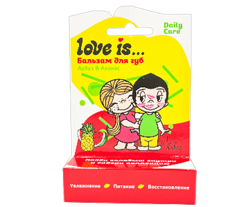 Love is Бальзам для губ Арбуз&Ананас 4,2 гр