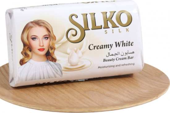 Туалетное Мыло "Silko Silk" Кремовый 140*48шт