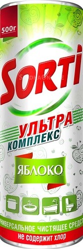 SORTI Чистящее средство 500 гр. Яблоко