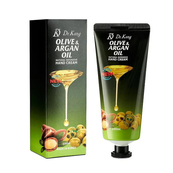 Dr. Kang Крем для рук с оливковым и аргановым маслом Olive$Argan oil natural 100мл