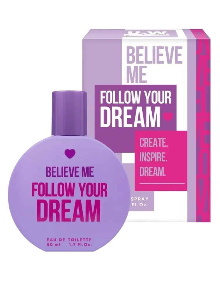 Believe me Follow your dream ТВ 50 мл Белив ми Фоллоу е дрим