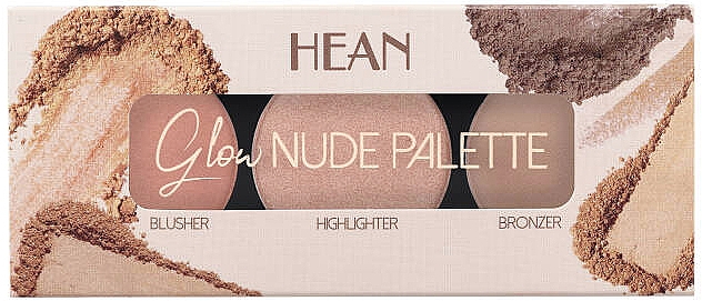 Hean Контурная палитра GLOW NUDE Sun Glow