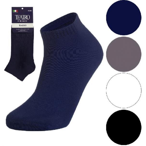 Light Socks For Man (M-12) Teatro, носки муж (1 пары) , dark blue, L (41-43)