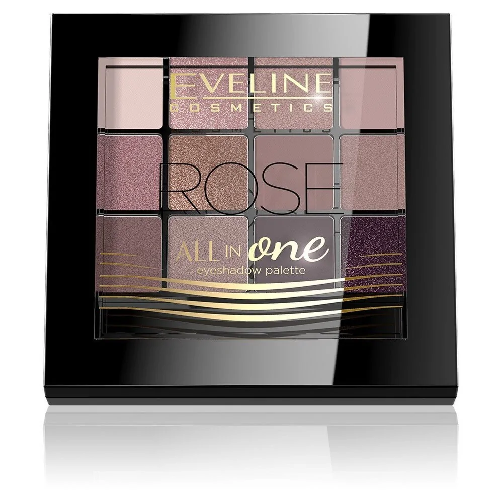 Eveline Тени для век серии Professional Eyeshadow Palette 12 гр (LMKCIE12RO (02-Rose))