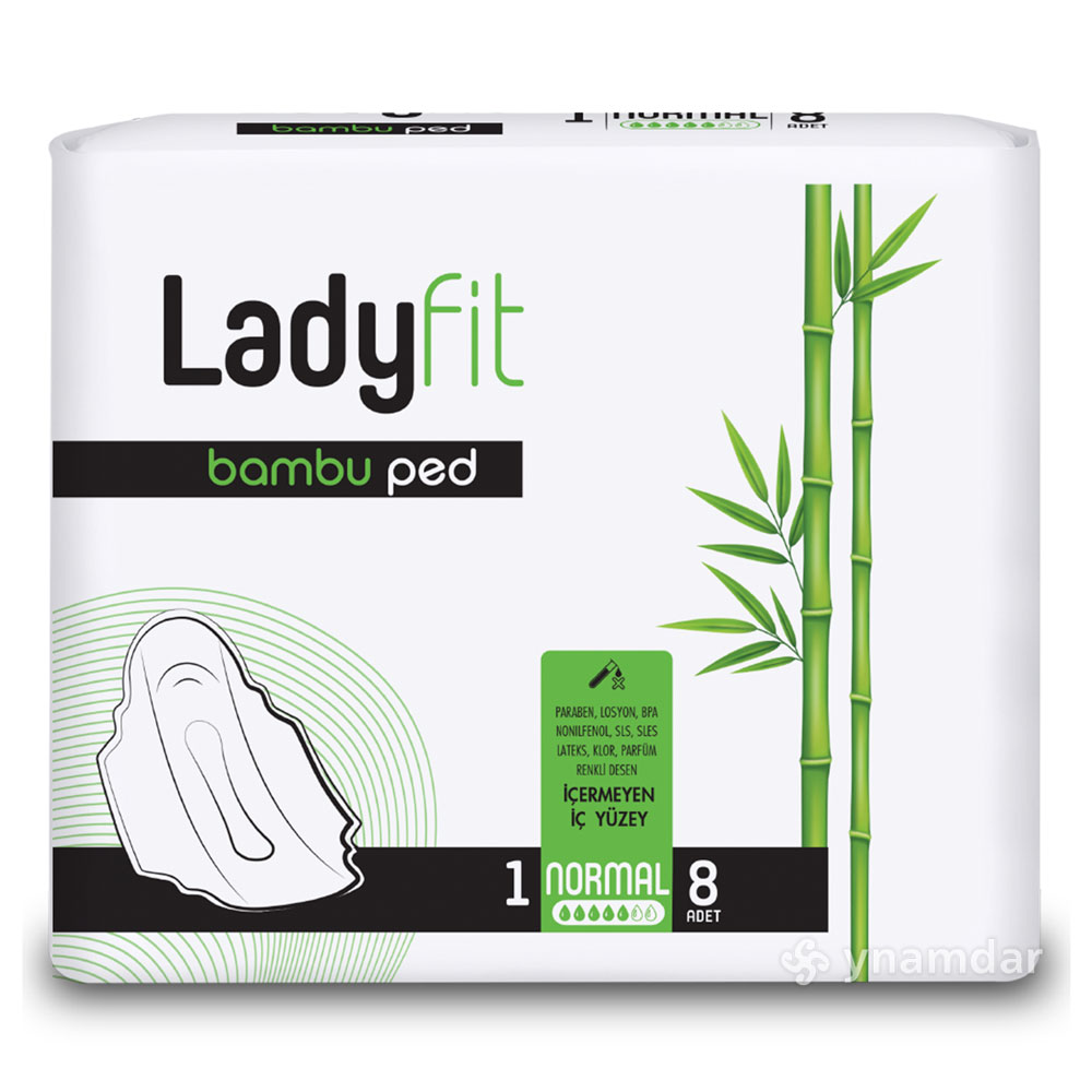 Ladyfit Bambu Santary Napkin Standart Normal 240mm-8 гигиенические прокладки