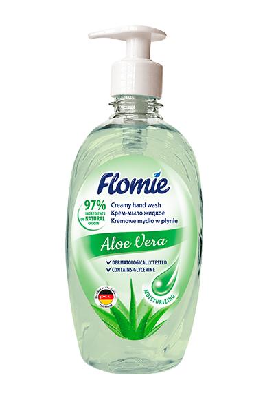 FLOMIE жидкое крем-мыло Aloe Vera 500ml