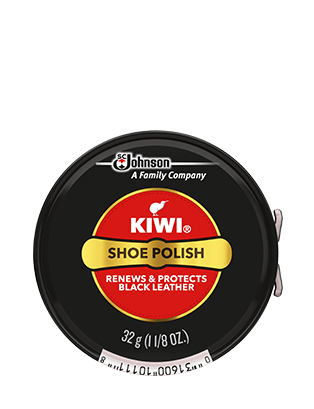 KiWi Крем для обуви в банке черный (632088)